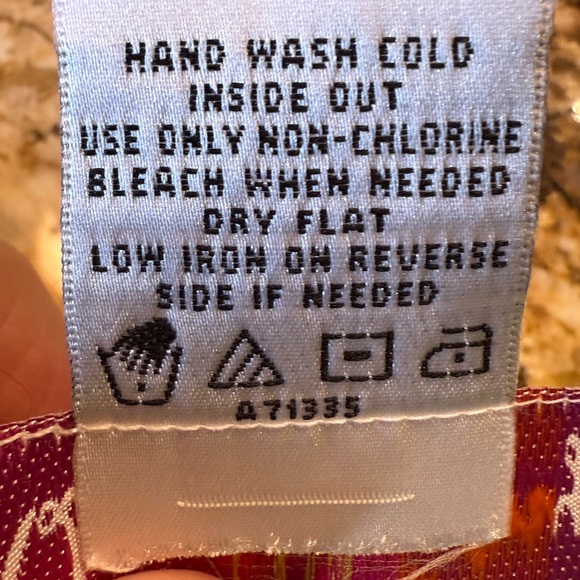 Quacker Factory Light Blue Womens XL T-Shirt with Colorful Lobster Embroidery - Picture 5 of 6